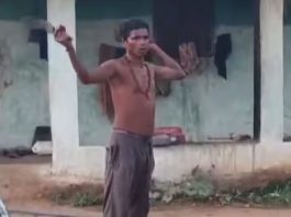 पहले पत्नी का गला काटा फिर सिर हाथ में लेकर घूमता रहा