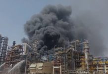 पचपदरा रिफाइनरी की एक यूनिट में अचानक लगी आग, प्रधानमंत्री का कार्यक्रम स्थगित