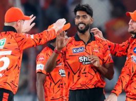 सनराइजर्स हैदराबाद ने थामा राजस्थान रॉयल्स का विजय रथ