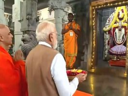 मोदी ने कर्नाटक में श्री गुरु भैरवैक्य मंदिर का उद्घाटन किया, लोगों से 9 संकल्प लेने का आग्रह