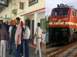 संपर्क क्रांति ट्रेन में पिस्तौल की नोक पर लूट, बदमाश लाखों लेकर फरार