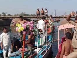 वृंदावन में यमुना में स्टीमर पलटने से 9 पर्यटकों की डूबकर मौत