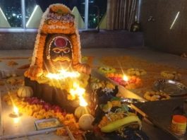 श्री राजराजेश्वरी महालक्ष्मी यज्ञ निर्विघ्न सम्पन्न होने की खुशी में सहस्त्रधारा