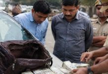 सिरोही में श्रम कल्याण अधिकारी की अनुबंधित कार से डेढ़ लाख रुपए बरामद