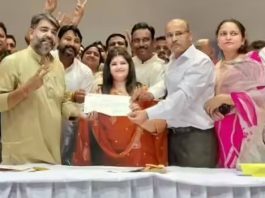 अम्बाला नगर निगम की मेयर बनीं भाजपा उम्मीदवार अक्षिता सैनी