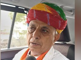 केंद्रीय राज्य मंत्री भागीरथ चौधरी ने हटाया अपना पुलिस एस्कॉर्ट वाहन