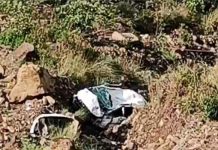 हिमाचल प्रदेश के चंबा में खाई में गिरी सैलानियों की गाड़ी, 6 की मौत, 4 घायल