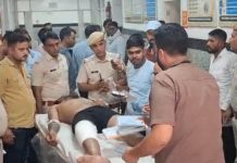 चूरू में कांग्रेस नेता के घर गोलियां बरसाने वाला एक बदमाश घायल, एक को दबोचा