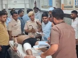 चूरू में कांग्रेस नेता के घर गोलियां बरसाने वाला एक बदमाश घायल, एक को दबोचा
