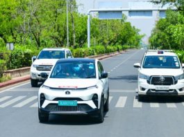 मुख्यमंत्री भजनलाल शर्मा ने शहर में इलेक्ट्रिक वाहन से किया सफर