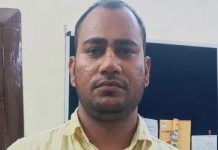 राज्य बीमा एवं प्रावधायी निधि विभाग के वरिष्ठ सहायक शेखर मथुरिया एक लाख की रिश्वत लेते अरेस्ट