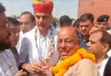सचिन पायलट का अजमेर आगमन पर भव्य स्वागत, भाजपा सरकार पर साधा निशाना