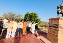 सम्राट पृथ्वीराज चौहान की 860वीं जयंती कार्यक्रमों का ध्वजारोहण एवं पुष्पांजलि के शुभारंभ