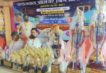 दूधिया रोशनी में रनों की बरसात, खेल प्रेमियों से खचाखच भरा मैदान