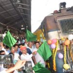 स्मार्ट सिटी अजमेर से तीन नई नियमित ट्रेनों का शुभारंभ