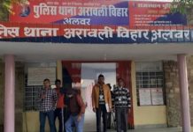 अलवर में नाबालिग पुत्र ने की पिता की गला काटकर हत्या