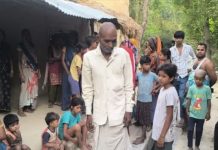 अमेठी में कच्ची दीवार के मलबे में दब कर मां-बेटी की मौत