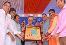 भजनलाल का यमुना जल समझौते के बाद जयपुर पहुंचने पर किया गया भव्य स्वागत