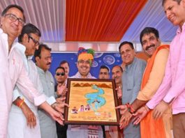 भजनलाल का यमुना जल समझौते के बाद जयपुर पहुंचने पर किया गया भव्य स्वागत
