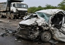 बीकानेर में ट्रक-कार की टक्कर से हरियाणा के 6 लोगों की मौत, बालिका घायल