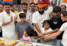 राजगढ़ भैरव धाम के मुख्य उपासक चम्पालाल महाराज का 61वां जन्मोत्सव धूमधाम से मनाया