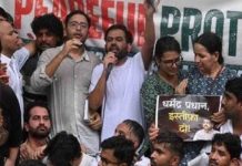 जंतर-मंतर पर कॉकरोच जनता पार्टी का विरोध-प्रदर्शन शांतिपूर्ण ढंग से संपन्न