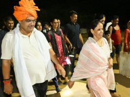 भजनलाल शर्मा ने की गिरिराज महाराज की सप्तकोसीय परिक्रमा