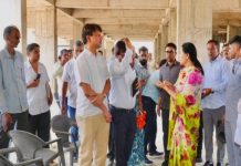 उपमुख्यमंत्री दिया कुमारी ने निर्माणाधीन सेटेलाइट अस्पताल का किया निरीक्षण