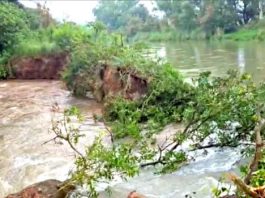 गुरदासपुर में नहर टूटने से बाढ़ जैसे हालात, सैकड़ों एकड़ फसल जलमग्न
