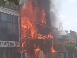 लखनऊ कोचिंग सेंटर अग्निकांड में 15 की मौत, 9 घायल