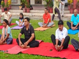 अंतरराष्ट्रीय योग दिवस पर NMO महानगर ने किया योग शिविर का आयोजन