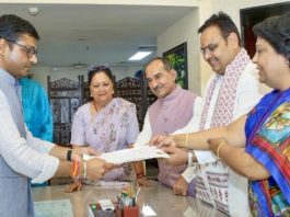 भाजपा के अलका गुर्जर एवं सतीश पूनिया और कांग्रेस के डांगी राज्यसभा के लिए निर्वाचित घोषित