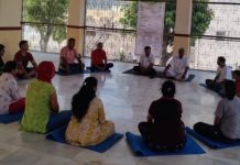 विवेकानंद केंद्र के प्रांत प्रमुख का पुष्कर प्रवास, योग वर्ग कार्यकर्ताओं को दिया सेवा एवं राष्ट्र निर्माण का संदेश
