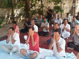 अजमेर : योग दिवस के उपलक्ष्य में योग एवं ध्यान कार्यक्रम आयोजित