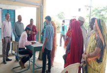 नेत्र जांच शिविर कुई ग्राम में हुआ संपन्न