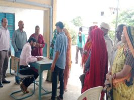 नेत्र जांच शिविर कुई ग्राम में हुआ संपन्न