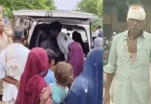 भीलवाड़ा : महिला की मौत से गुस्साए पीहर वालों ने किया पति के परिवार पर हमला