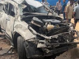 बीकानेर में फार्च्यूनर पलटने से दो लोगों की मौत, एक घायल