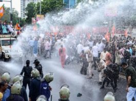 कांग्रेस को करारा जवाब, जयपुर में भाजपा का विरोध प्रदर्शन