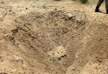 श्रीगंगानगर के खेत में मिले पुराने बम को सेना ने नष्ट किया