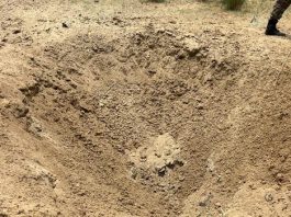 श्रीगंगानगर के खेत में मिले पुराने बम को सेना ने नष्ट किया