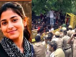दिल्ली पुलिस ने घायल 21 वर्षीय प्रदर्शनकारी युवती के मौत के दावों को किया खारिज
