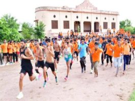 RSS के शताब्दी वर्ष पर झुंझुनूं में निकली ‘एक दौड़ राष्ट्र के नाम’ युवा मैराथन