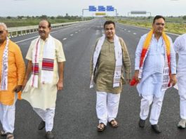दिल्ली-मुंबई एक्सप्रेसवे परियोजना का 75 से 80 प्रतिशत कार्य हो चुका है पूरा : नितिन गडकरी