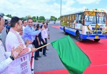 मुख्यमंत्री भजनलाल शर्मा ने जयपुर में रोडवेज की 144 नई बसों को दिखाई हरी झंडी