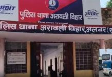 अलवर में गुजरात के व्यापारी का अपहरण करके लूटने के दाे आरोपी अरेस्ट