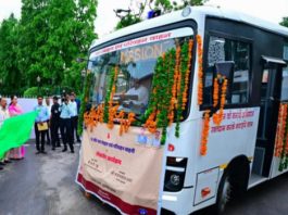 जेपी नड्डा एवं भजनलाल शर्मा ने 10 अत्याधुनिक रक्त संग्रहण एवं परिवहन वाहनों को दिखाई हरी झंडी
