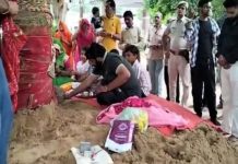 हरियाली अमावस्या पर राजगढ़ धाम में कल्पवृक्ष जोड़े की विधिवत पूजा