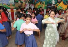 ड्रीमलैण्ड पब्लिक स्कूल में कथक नृत्य कार्यशाला आयोजित