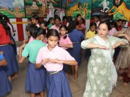 ड्रीमलैण्ड पब्लिक स्कूल में कथक नृत्य कार्यशाला आयोजित